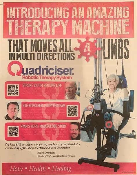 Quadriciser - robotic therapy system